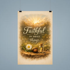 Faithful in small things poster 9