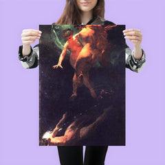 Falling Stars by Mihály Zichy, 1879 poster 3