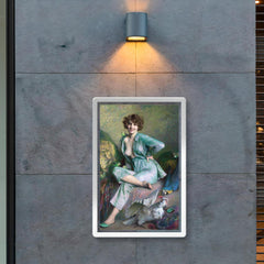 Familiar Birds by Emile Friant, 1921 poster 2