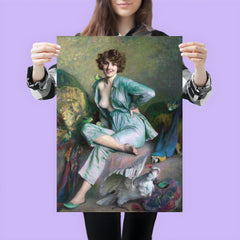 Familiar Birds by Emile Friant, 1921 poster 3