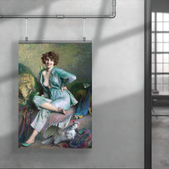 Familiar Birds by Emile Friant, 1921 poster 4