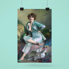 Familiar Birds by Emile Friant, 1921 poster 6