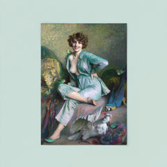 Familiar Birds by Emile Friant, 1921 poster 8