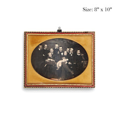 Family Portrait, 1854: 7 Boys, 1 Girl, Father and Exhausted Mother poster 4