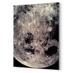 Far Side of the Moon by Apollo 8 metal print mockup