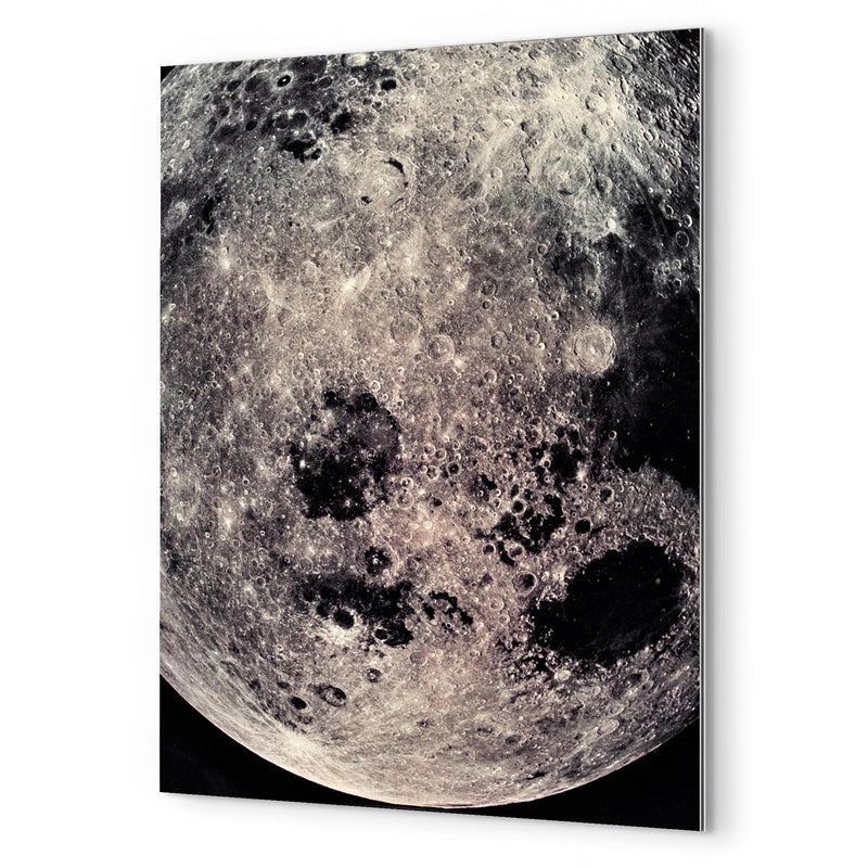 Far Side of the Moon by Apollo 8 metal print mockup