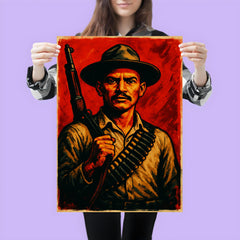 Farabundo Martí rebel portrait poster 3