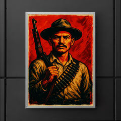 Farabundo Martí rebel portrait poster 5