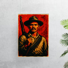 Farabundo Martí rebel portrait poster 7