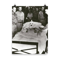 Fastest Medal of Honor Awarded poster on a plain backdrop in size 8"x10".