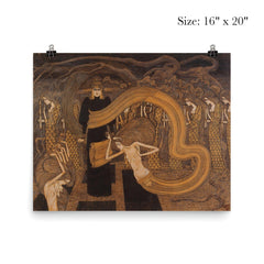 Fatalism by John Toorop, 1893 poster 2