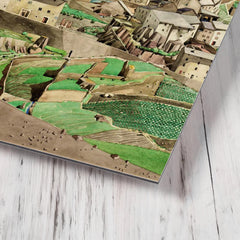 Fetges, France by Charles Rennie Mackintosh metal print mockup