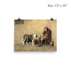 Fidelity by Briton Riviere, 1869 poster 3