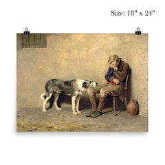 Fidelity by Briton Riviere, 1869 poster 5