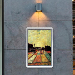 Fields of Tulips by Vincent van Gogh, 1883 poster 2