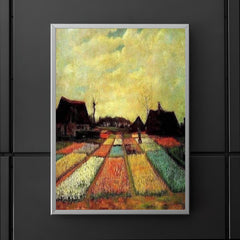 Fields of Tulips by Vincent van Gogh, 1883 poster 5