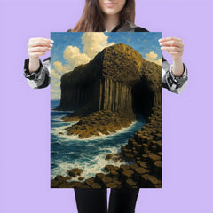 Fingal's Cave Scotland poster 3