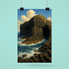 Fingal's Cave Scotland poster 6