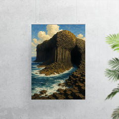 Fingal's Cave Scotland poster 7
