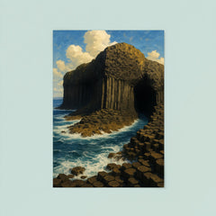 Fingal's Cave Scotland poster 8