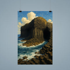 Fingal's Cave Scotland poster 9