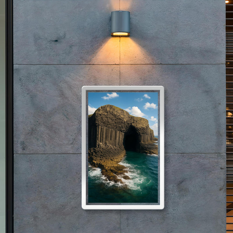 Fingal's Cave Staffa Scotland poster 2