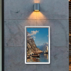 Fiord Landscape by Morten Müller, 1877 poster 2