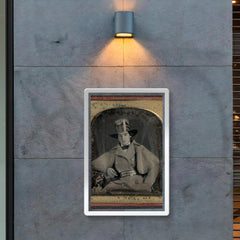 Fireman in Parade Dress, Philadelphia, ca 1850s poster 2