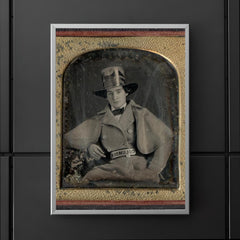 Fireman in Parade Dress, Philadelphia, ca 1850s poster 5