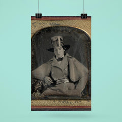 Fireman in Parade Dress, Philadelphia, ca 1850s poster 6