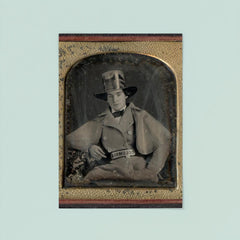 Fireman in Parade Dress, Philadelphia, ca 1850s poster 8