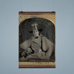 Fireman in Parade Dress, Philadelphia, ca 1850s poster 9