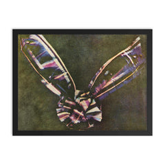 First Color Photo, 1861 framed print on a plain backdrop in size 18"x24".