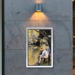 Fishing by Gustave Caillebotte, 1878 poster 2