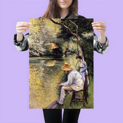 Fishing by Gustave Caillebotte, 1878 poster 3