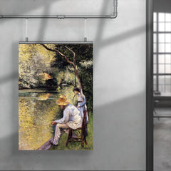 Fishing by Gustave Caillebotte, 1878 poster 4