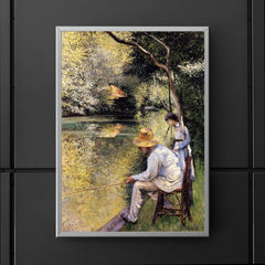 Fishing by Gustave Caillebotte, 1878 poster 5