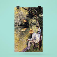Fishing by Gustave Caillebotte, 1878 poster 6