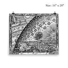 Flammarion Engraving poster 2