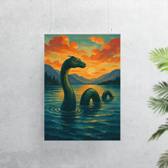 Flathead Lake USA Flessie poster 7