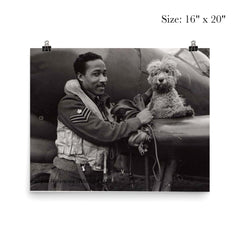 Flight Sergeant James Hyde, Royal Air Force, Killed in Action During Operation Market Garden, 1944 poster 2