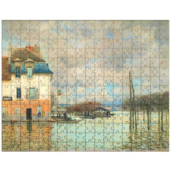 Flooding-at-Port-Marly-by-Alfred-Sisley jigsaw puzzle