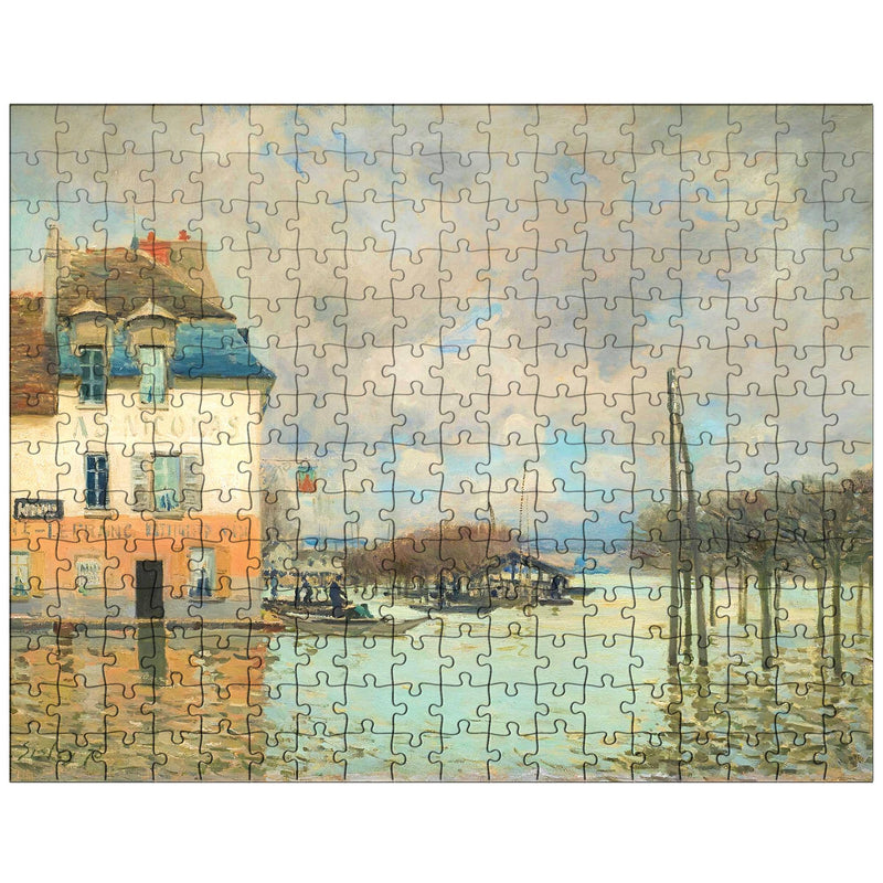 Flooding-at-Port-Marly-by-Alfred-Sisley jigsaw puzzle