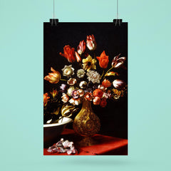 Flowers Still Life by Carlo Dolci poster 6