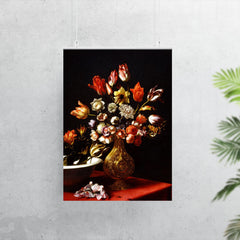 Flowers Still Life by Carlo Dolci poster 7