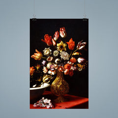 Flowers Still Life by Carlo Dolci poster 9
