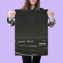 Fluorescent Sea by M C Escher, 1933 poster 3