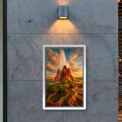 Fly Geyser Nevada USA poster 2