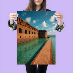 Fort Jefferson Dry Tortugas Florida USA poster 3