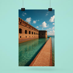 Fort Jefferson Dry Tortugas Florida USA poster 6